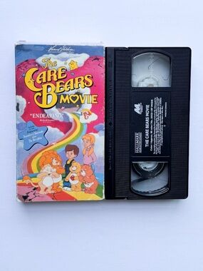 Vtg 1985 The Care Bears Movie VHS Tape Nelvana Hallmark TESTED